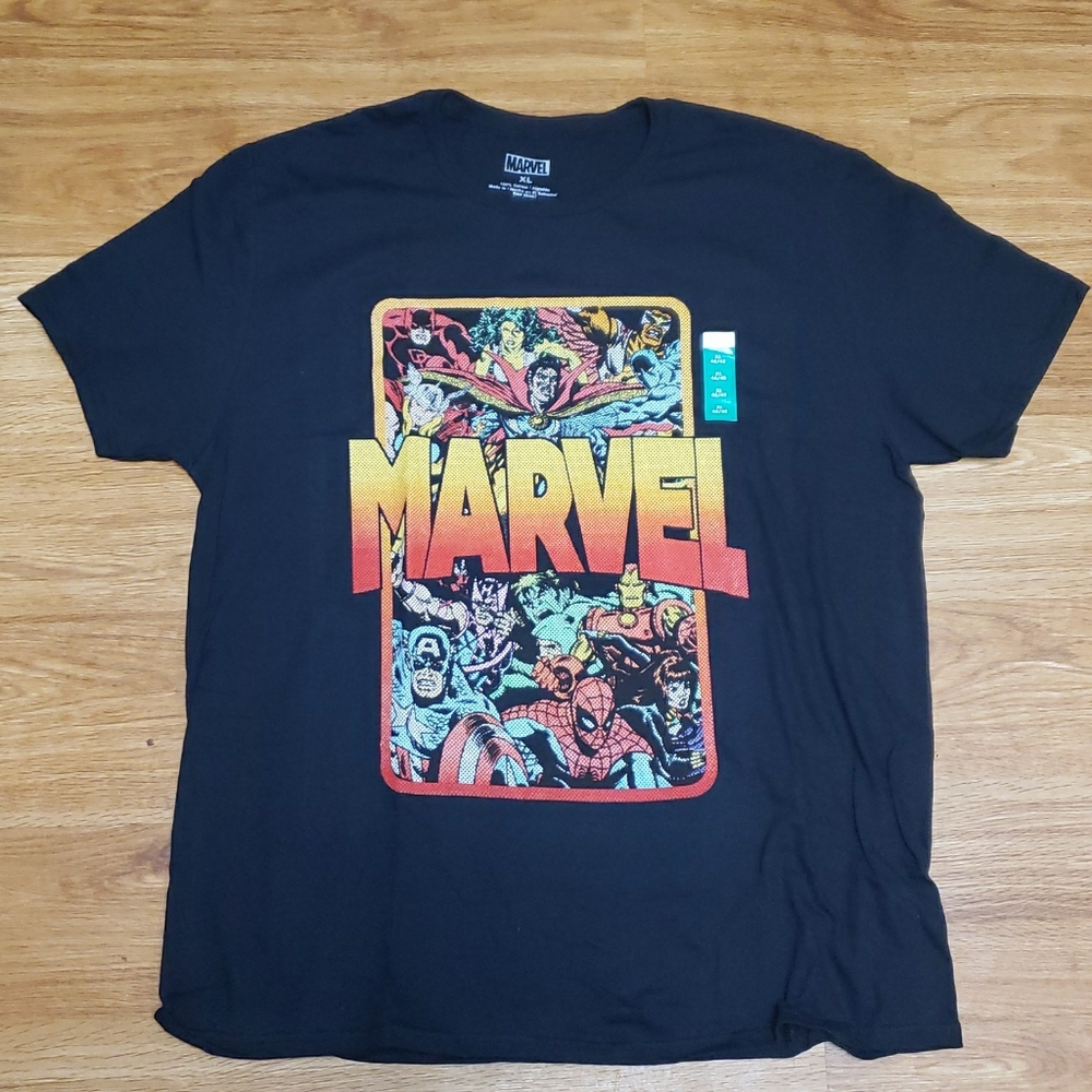 NEW! SUPER HEROES T-SHIRT